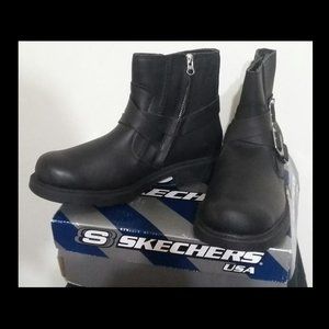 Skechers USA Men's Cinder Twist Harness Boots